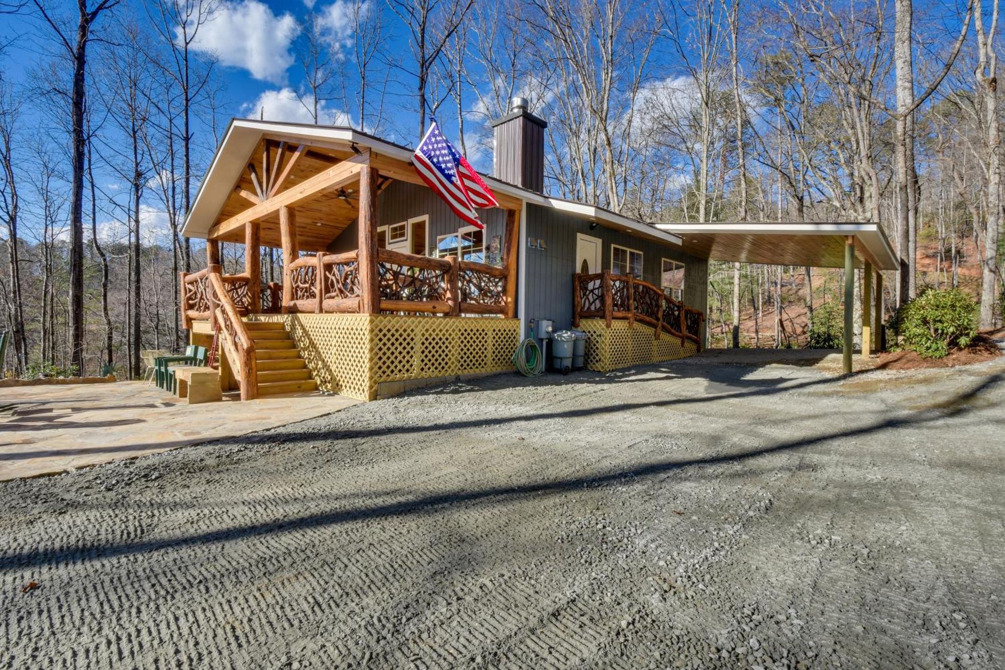 Mountain-View Cabin About 2 Mi To Downtown Clayton! Villa Buitenkant foto