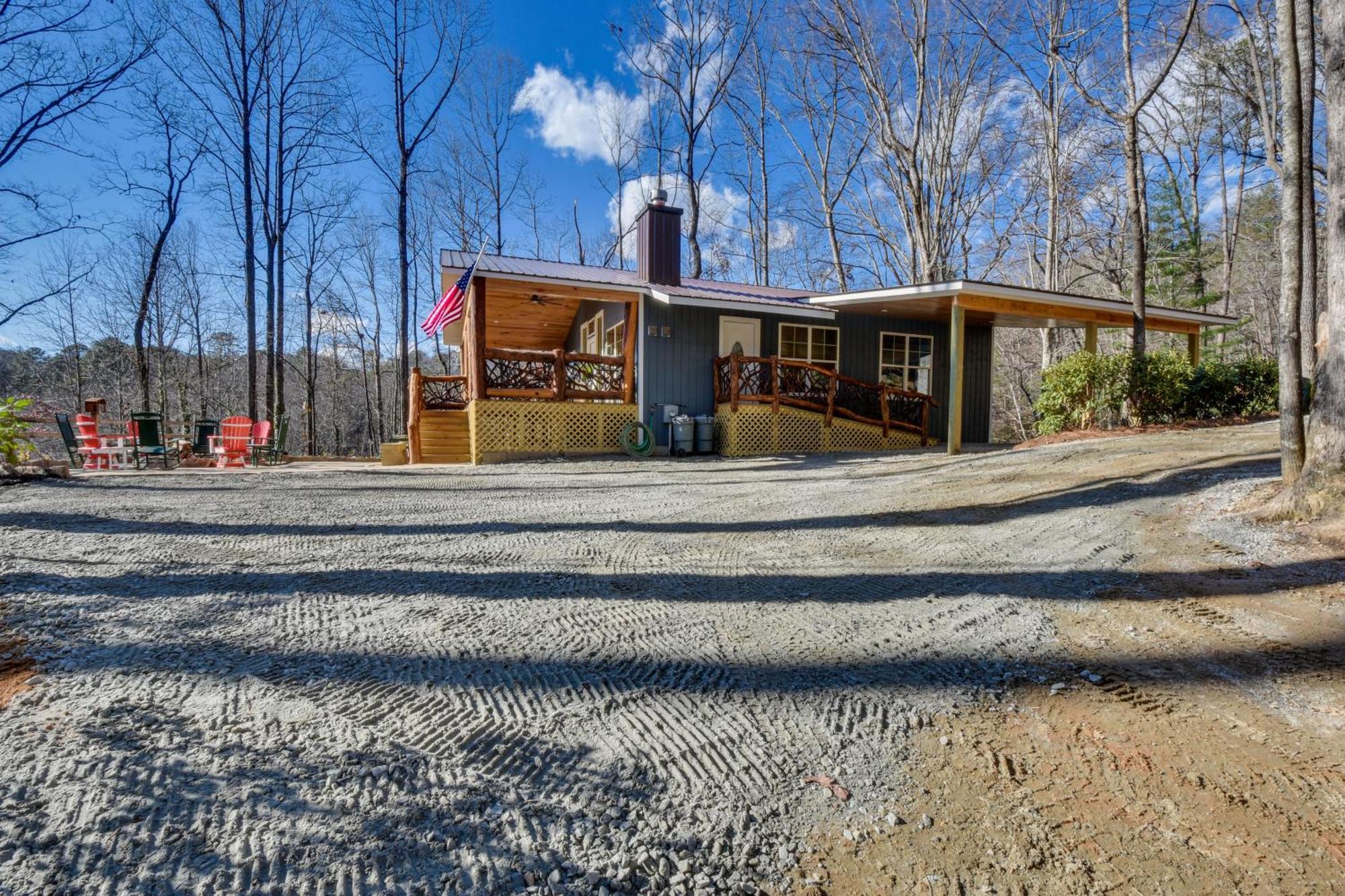 Mountain-View Cabin About 2 Mi To Downtown Clayton! Villa Buitenkant foto